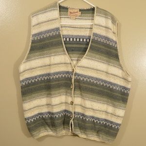 Woolrich Native Mojave Vest Rug Style Western VTG